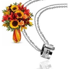 Breil Breilogy Necklace + Flowers (Curated)